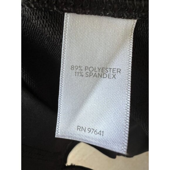 J. Jill FIT Women's Cowl Neck Black Pullover Top Size XL Excellent Condition - Picture 8 of 8